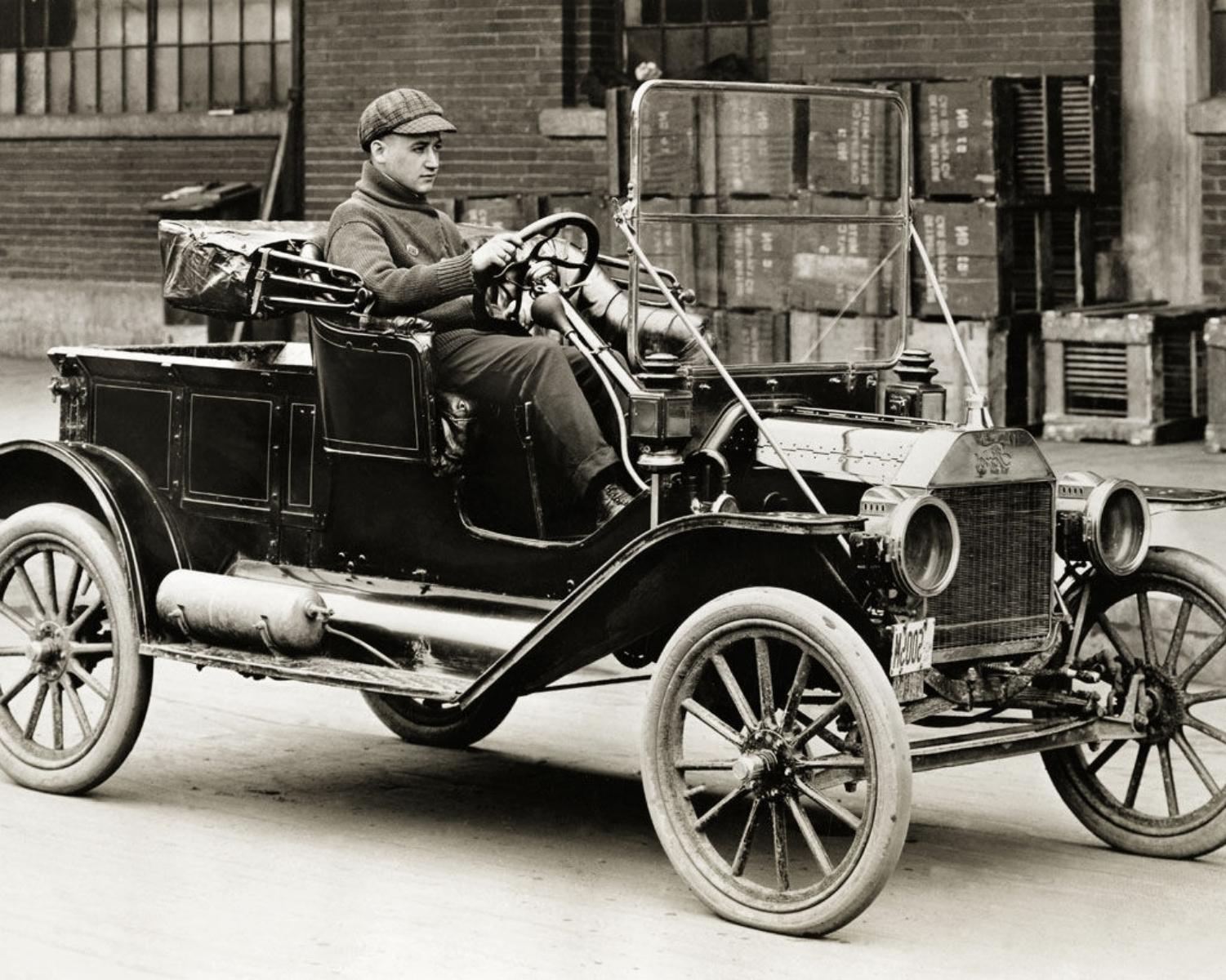 1908 – Ford produced Model T 