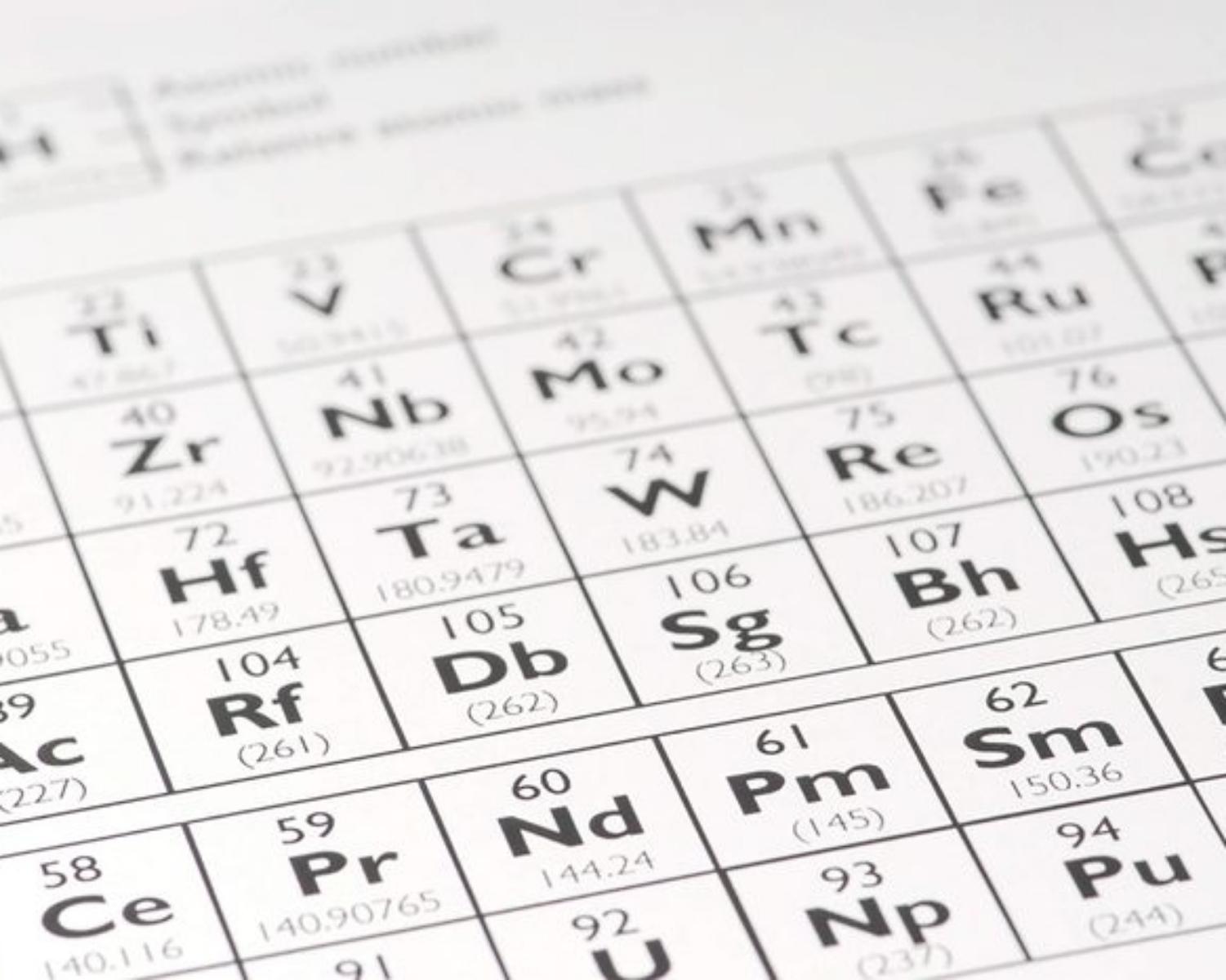 Only Two Letters Don't Appear In The Periodic Table
