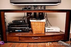 Clean out your entertainment center