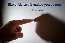 Embracing Critique