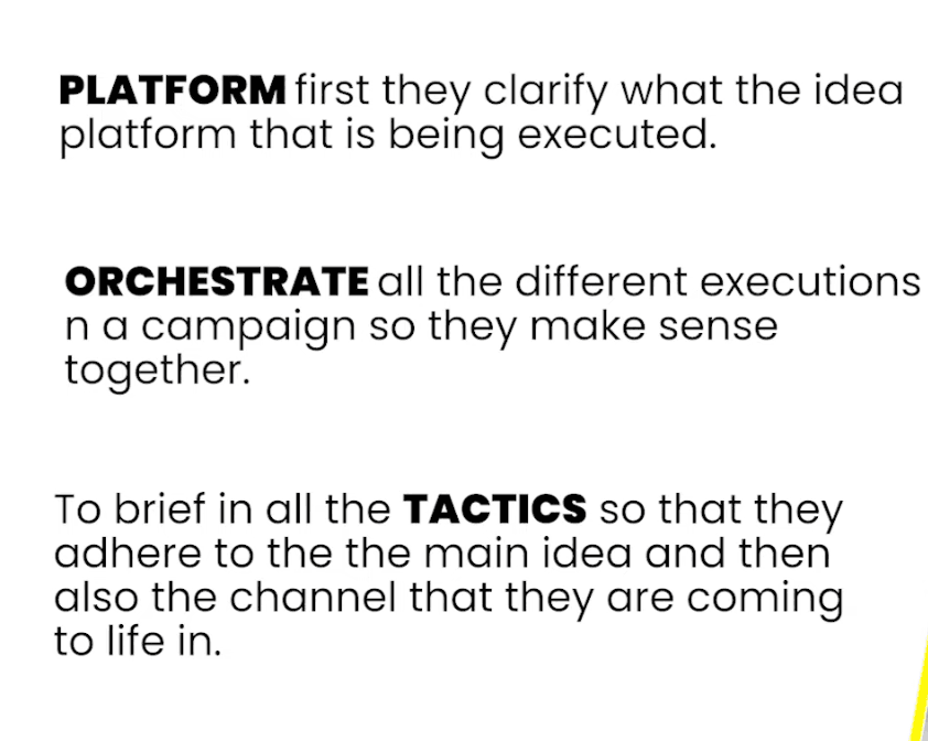 Creative strategy vs Brand Strategy