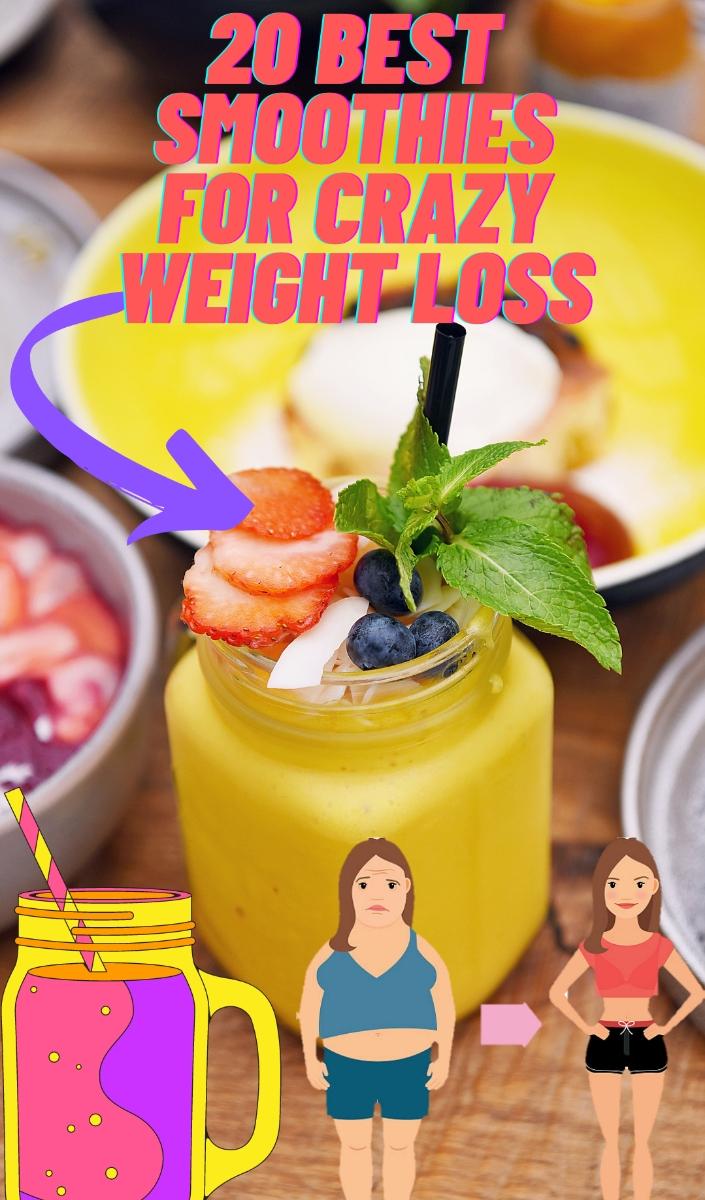 Crazy Weight Loss With Yummy Smoothies.