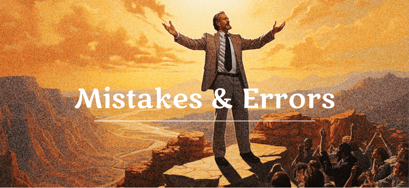 Mistakes & Errors