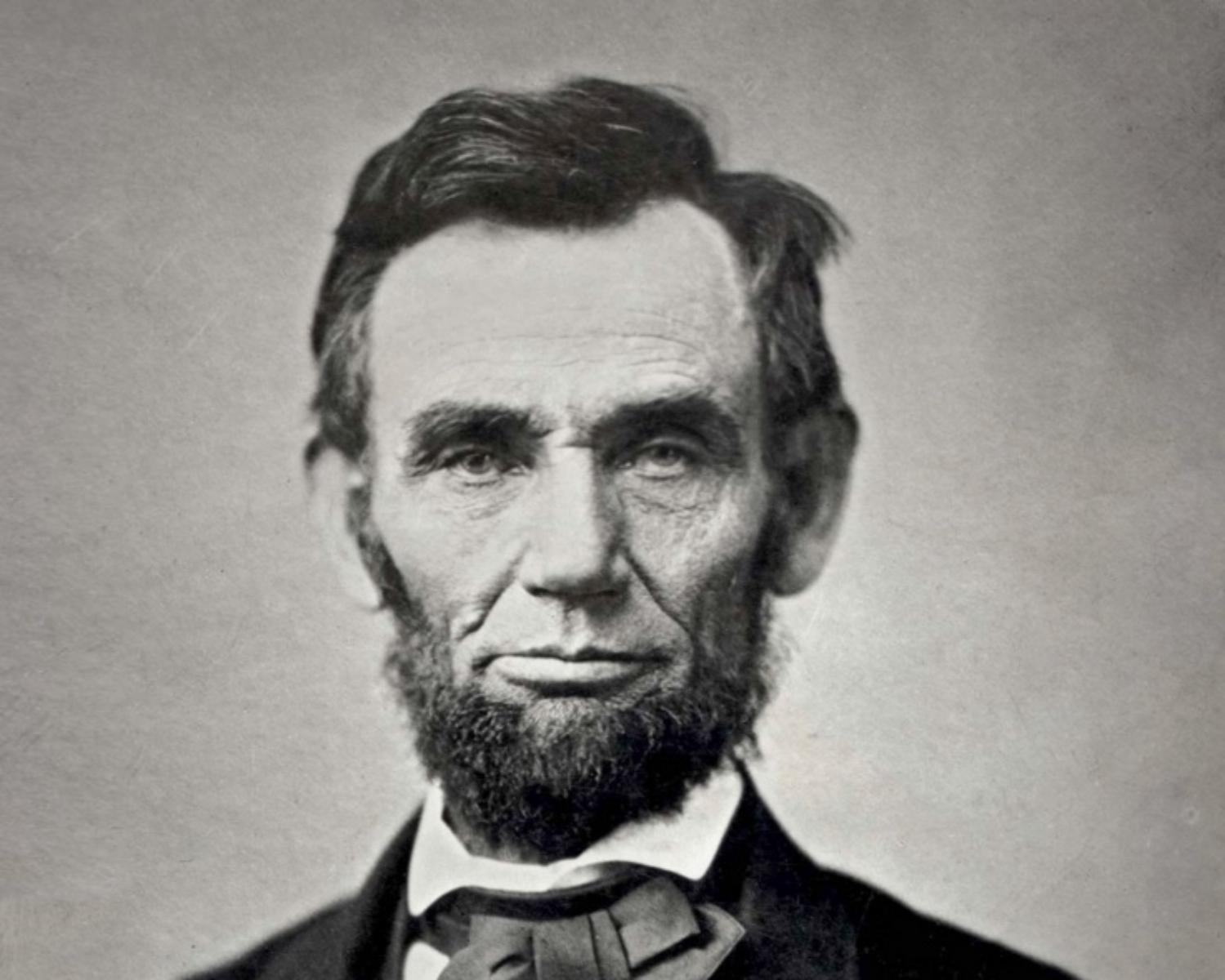 THE GREAT AMERICAN PRESIDENT  ABRAHAM LINCOLN A.K.A 'HONEST ABE'