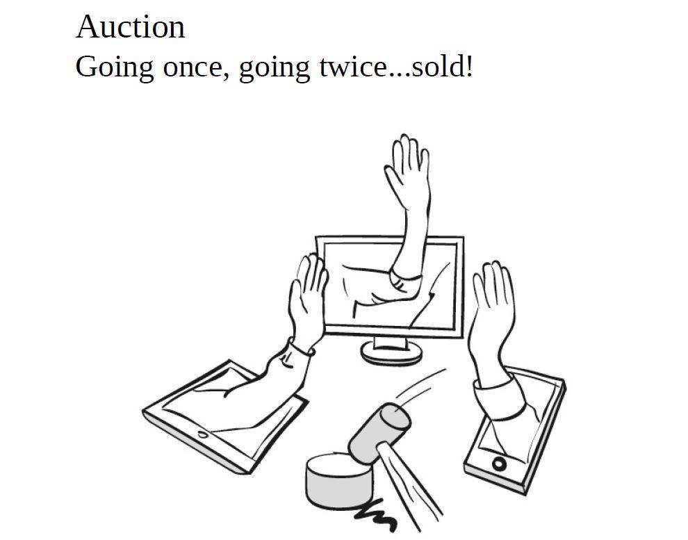 Auction | Going once, going twice...sold! 