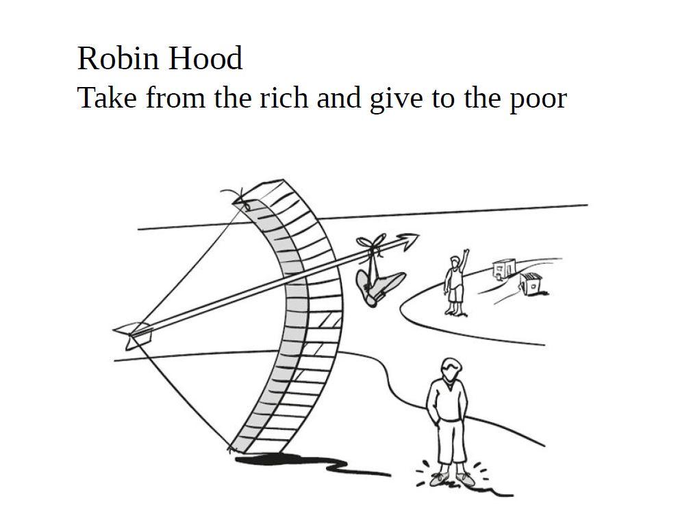 Robinhood | Take from the rich and give to the poor