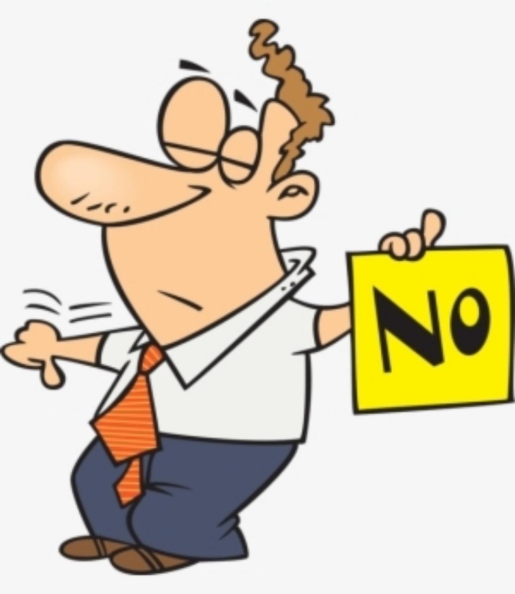 How To Say 'No'