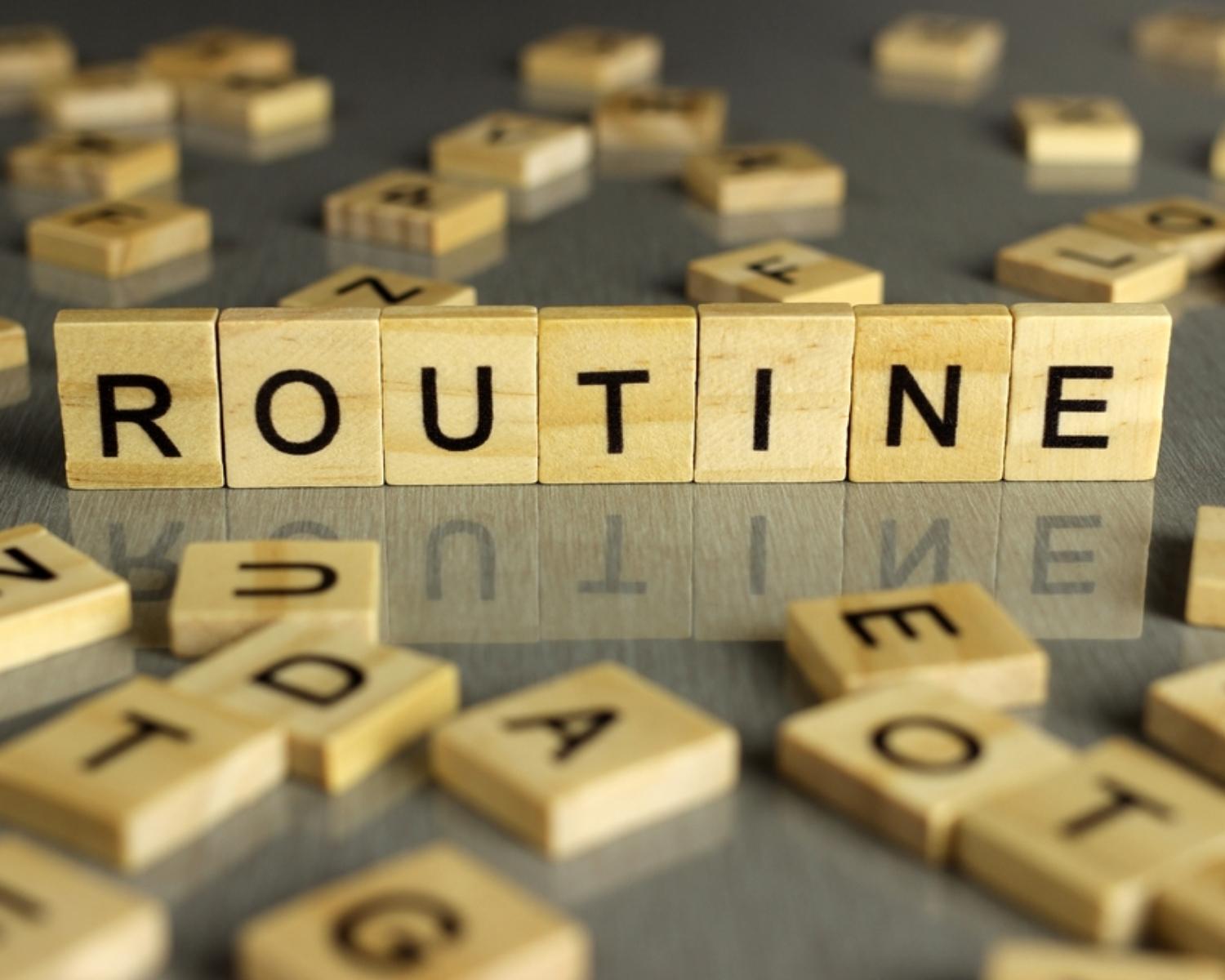 4. Start a simple daily routine that you CAN actually do