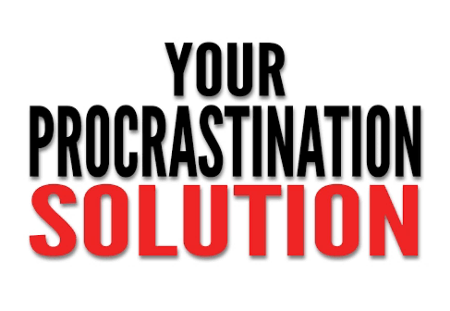 Reasons for procrastination