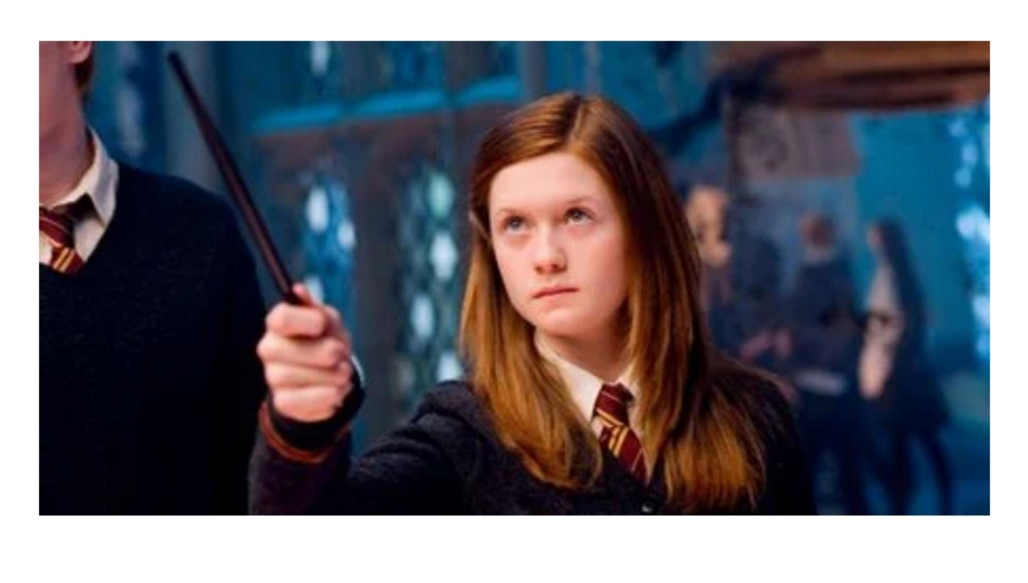 9.Ginny Weasley Cast The Bat-Bogey Hex