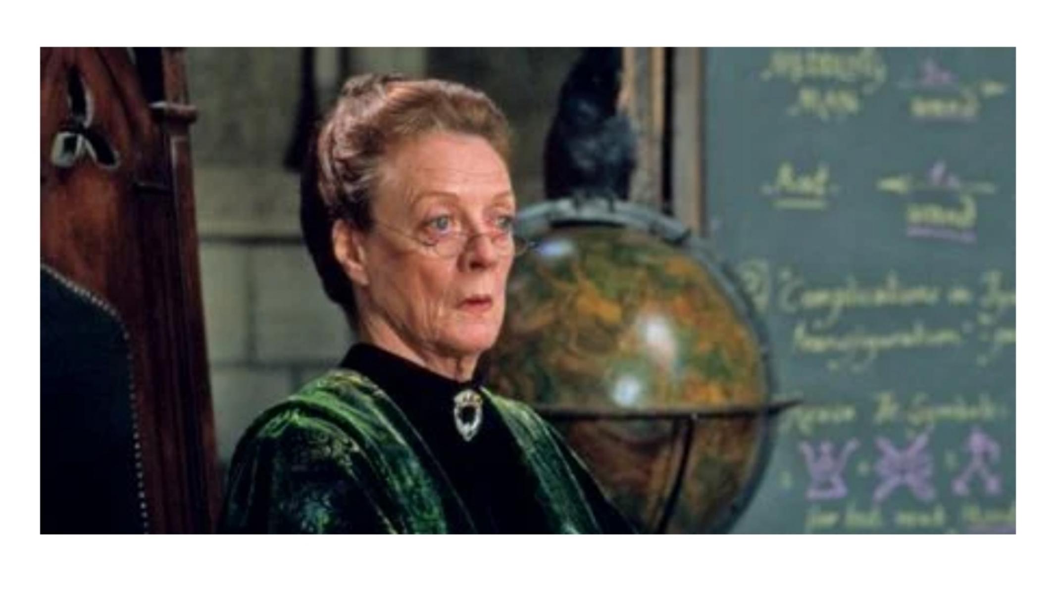 2.Minerva McGonagall Is A Master-Class Witch