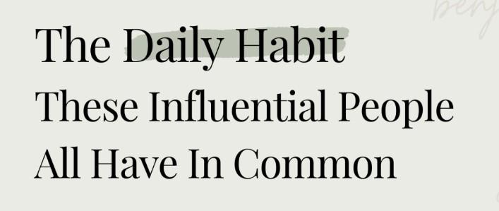 7. Heroic Habit Makers Share These Three Values
