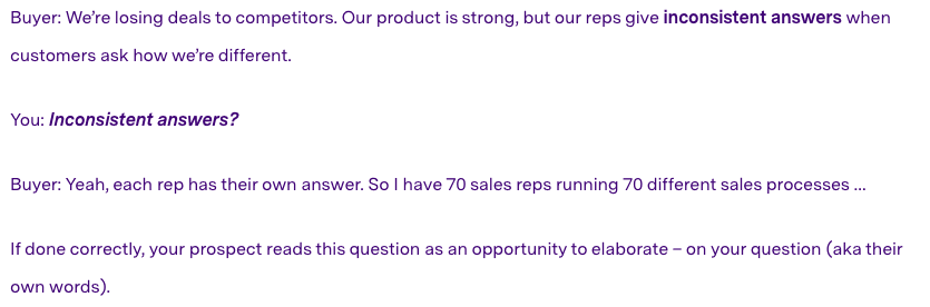 Sales Discovery Questions That Use Their Words