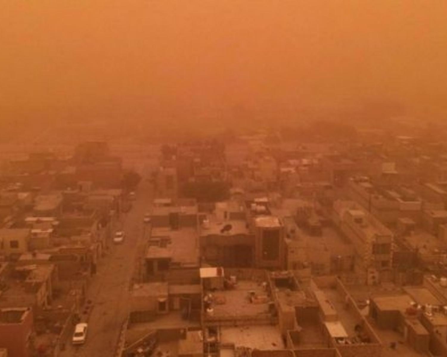 Cause Of Dust Storm In Middle East? 