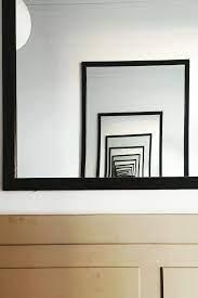 1. Never place two mirrors opposite of one another.
