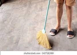 3. Never allow the broom to touch the feet of anyone you know.