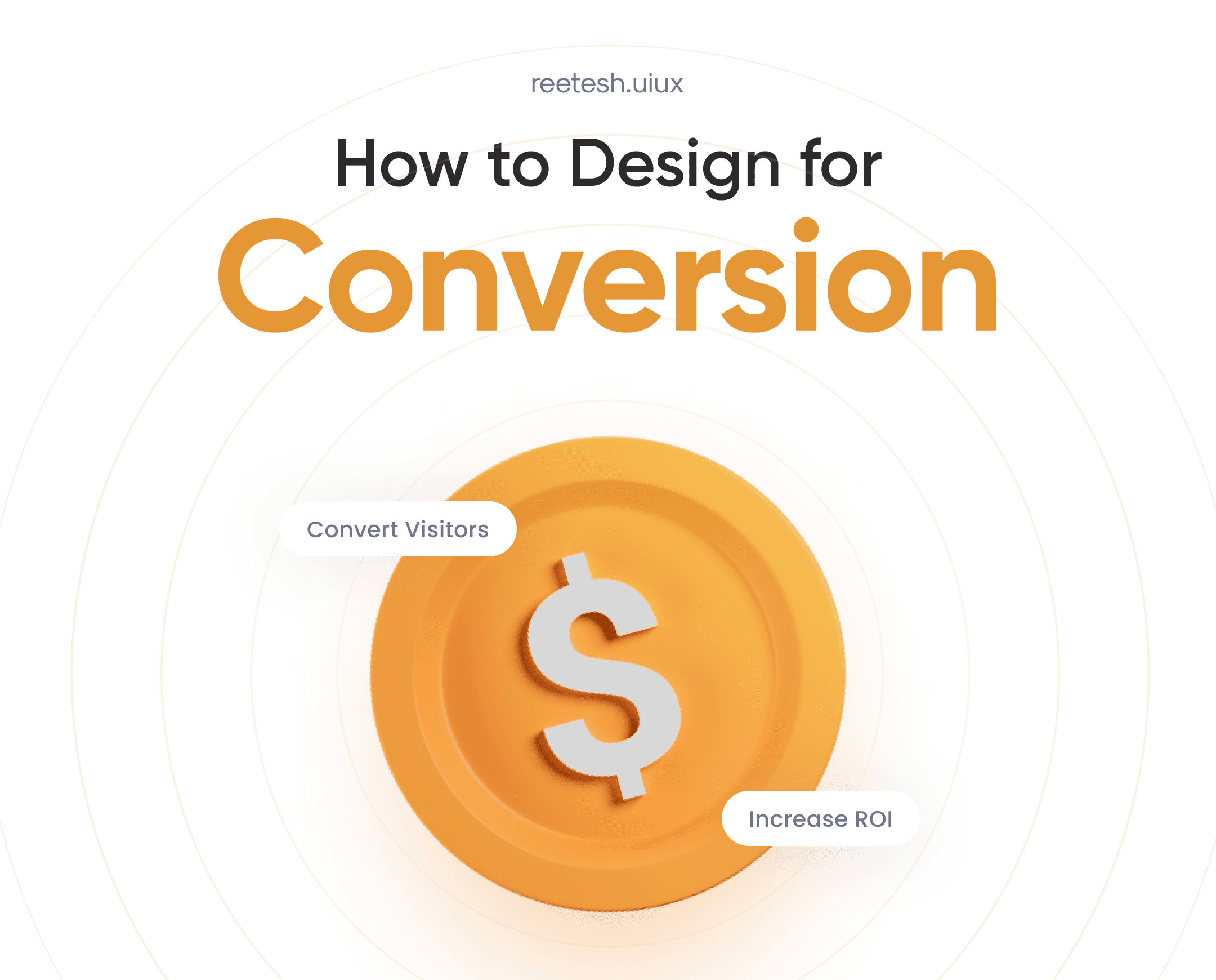 Design is essential for website conversion
