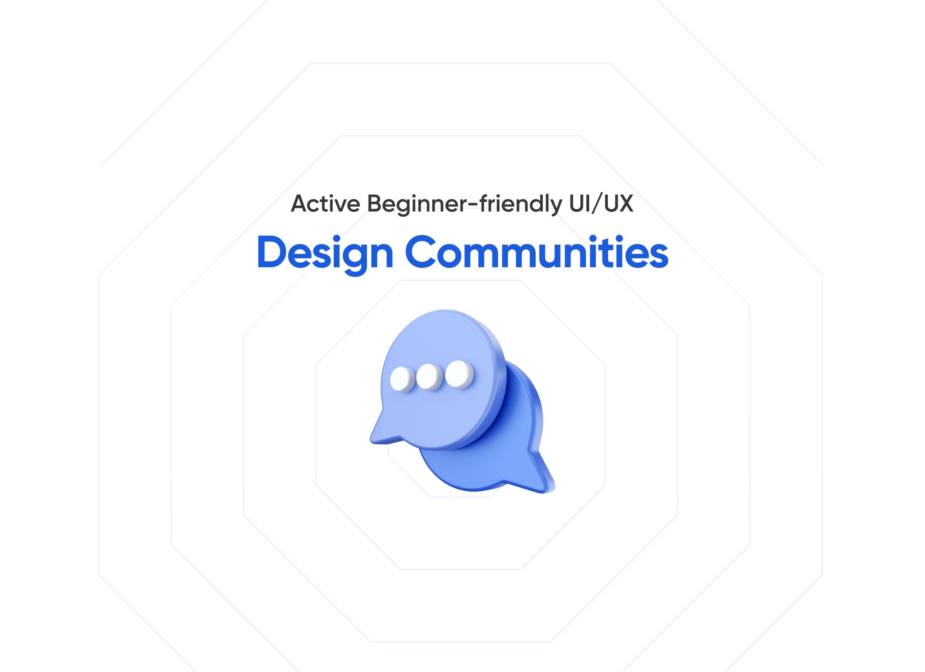 Design Communities are important to grow!