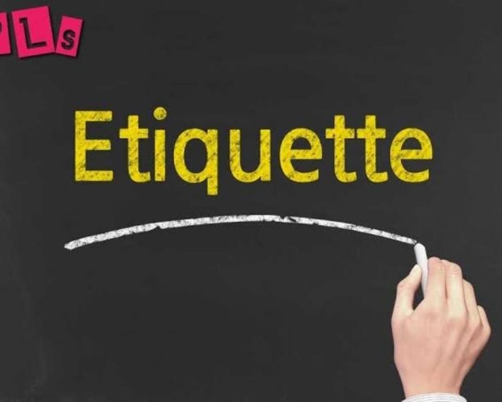 6 Basic Etiquette
