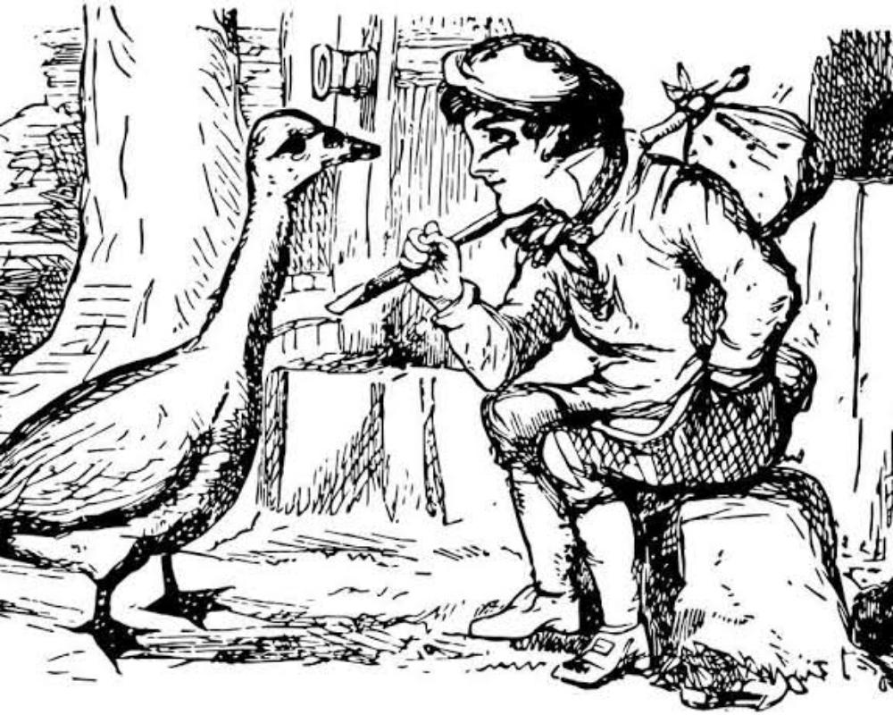 Goosey Goosey Gander // 1784