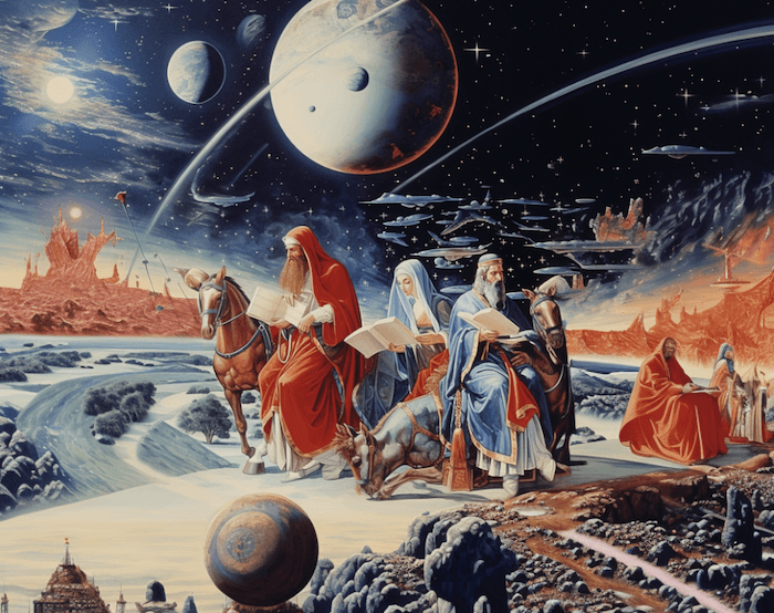 The Canterbury Tales … but in Space