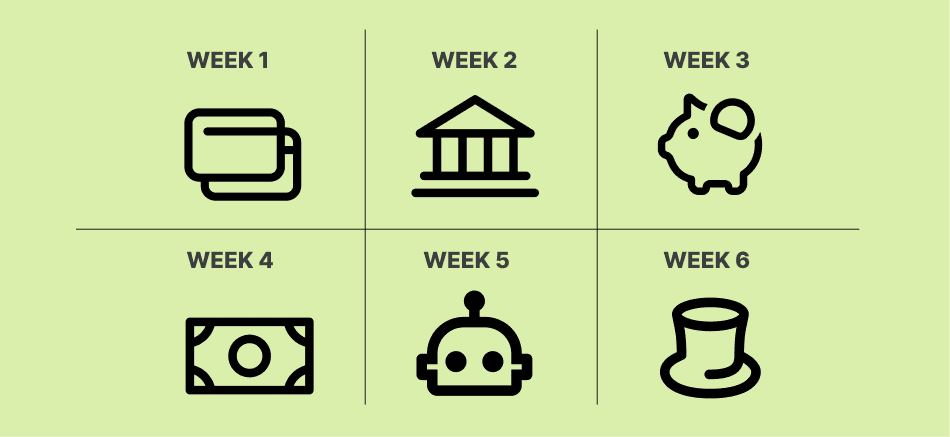 Your Six Week Plan To Become Rich