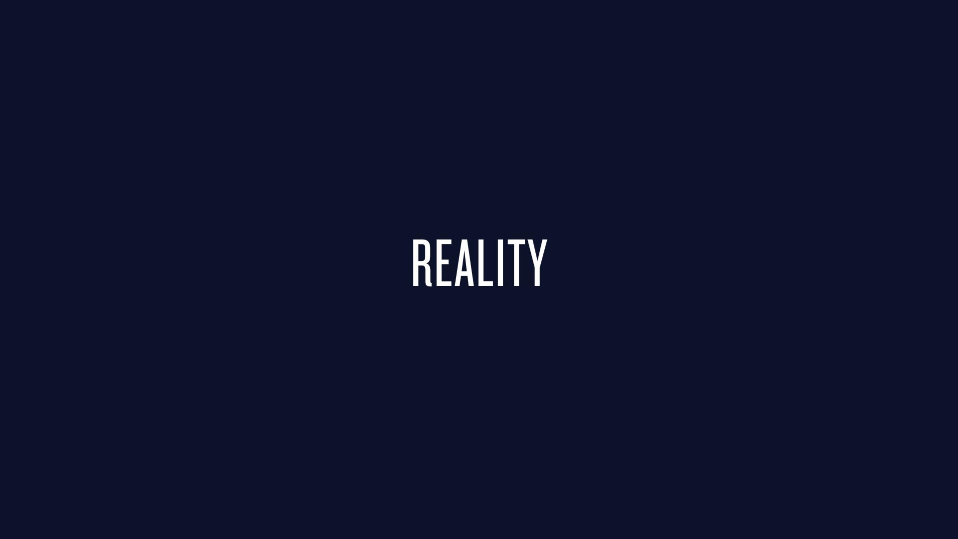 Submitting to reality