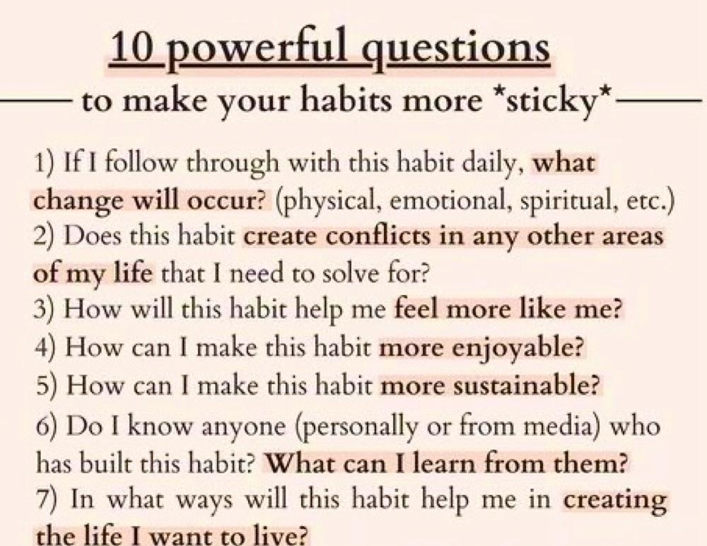 How To Make Your Habits [Stick]