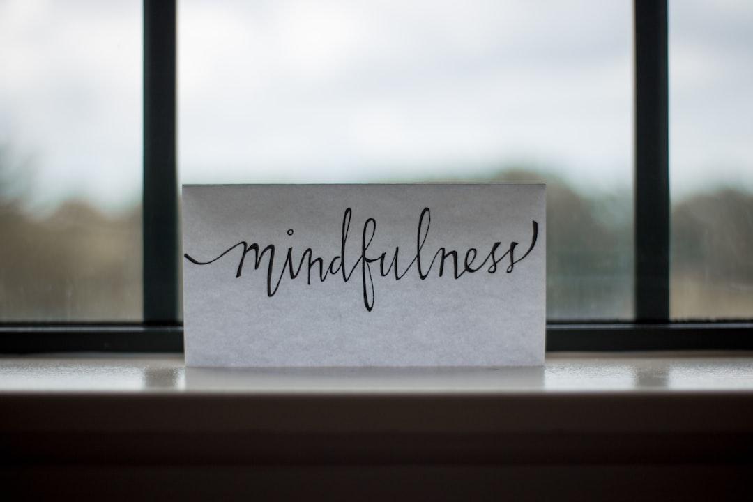 Mindfulness and Meditation for Mental Clarity