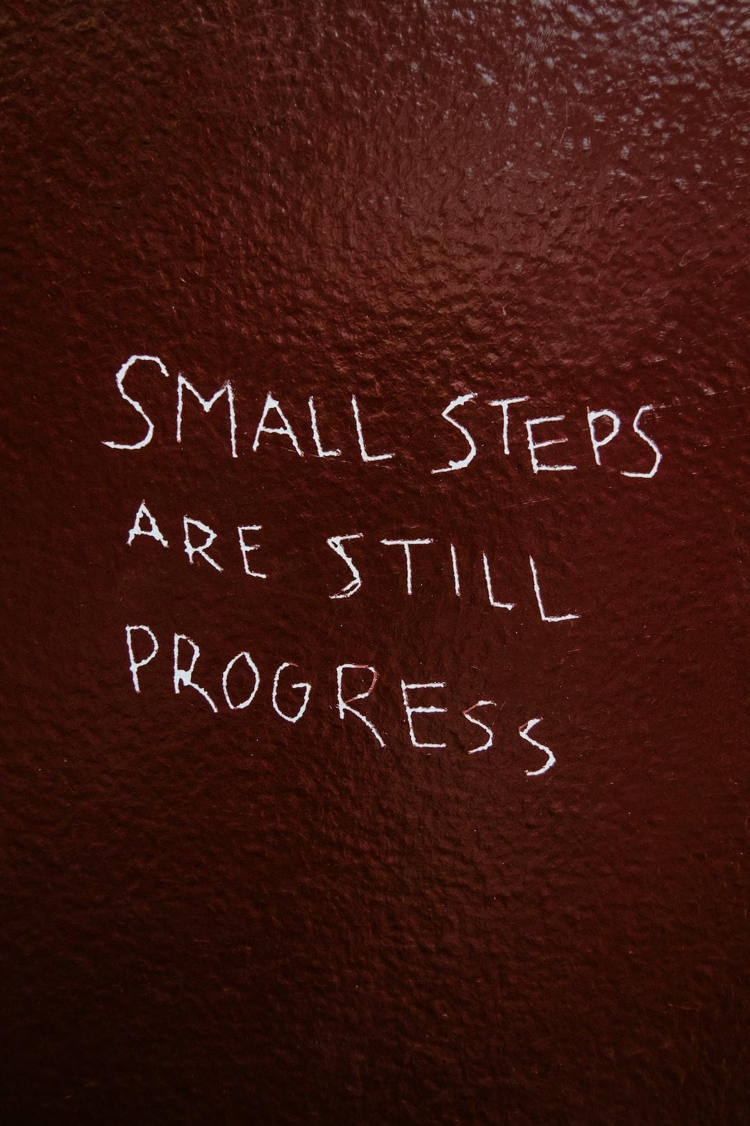 Keep Track of Progress
