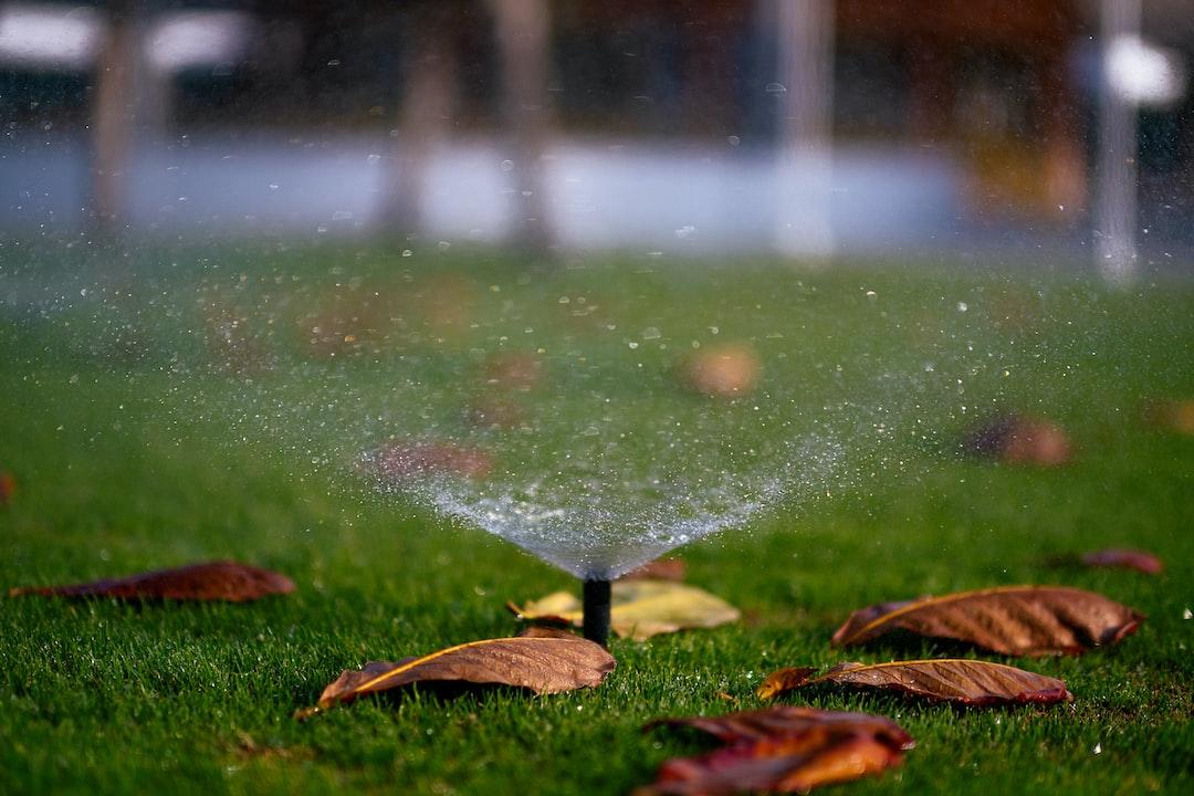 Water-Saving Smart Sprinklers