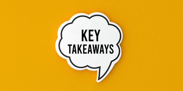 Key Takeaways include: