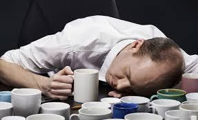 Replacing sleep with caffeine