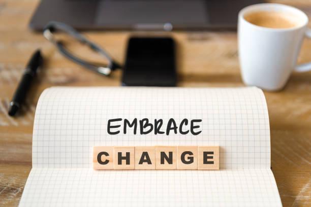 3.Embrace this change: 