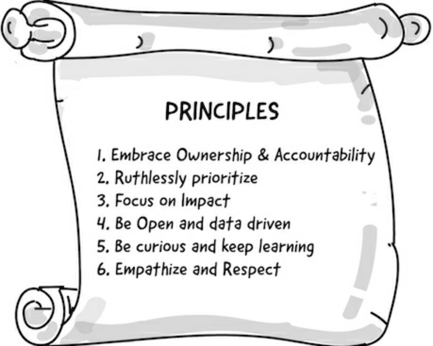 How? — Platform principles (values)