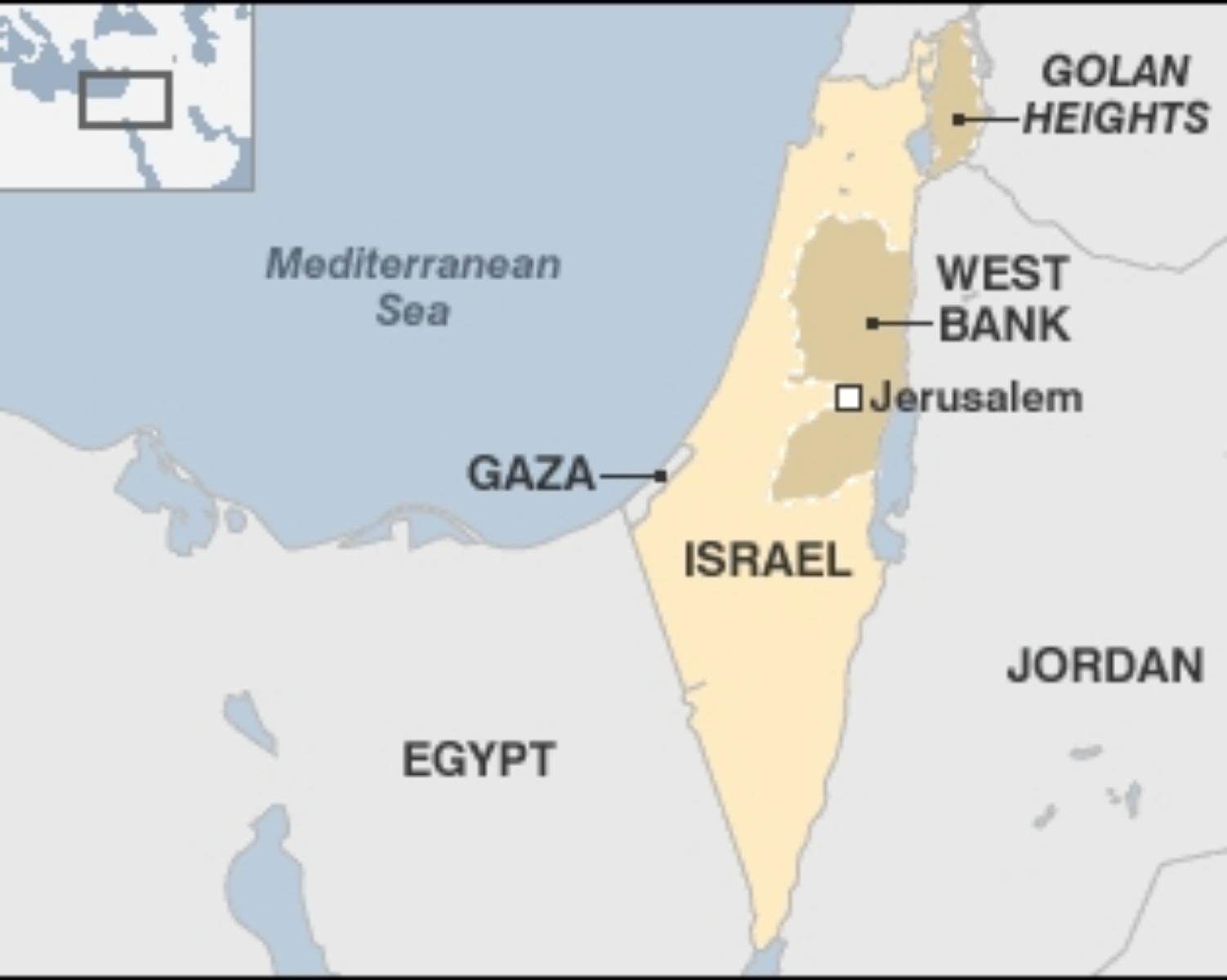 What are Israel and Palestine?
