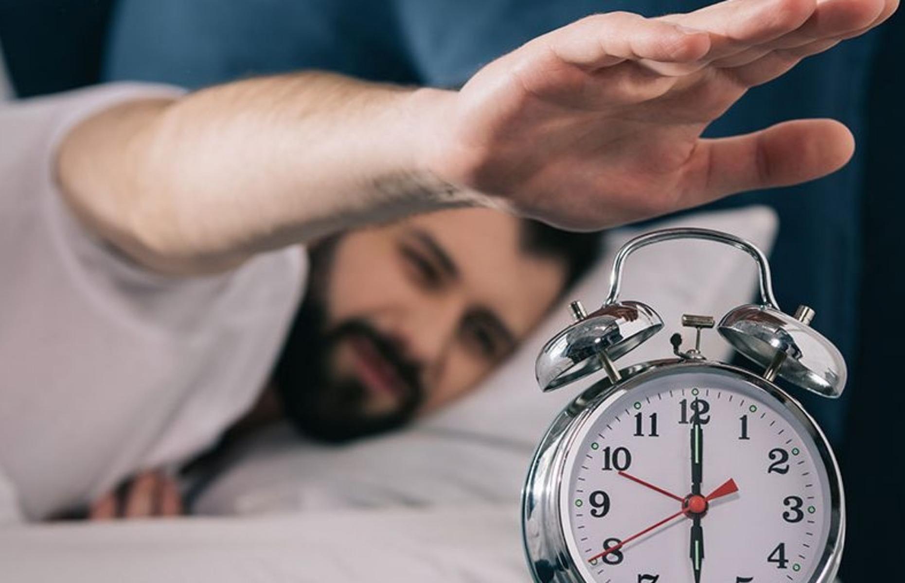 Move your alarm to avoid hitting snooze