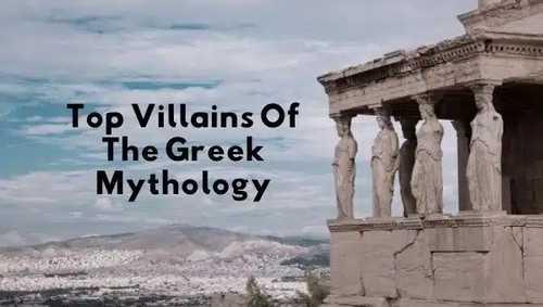 Top Villains Of The Greek Mythology | villainous characters - GoBookMart