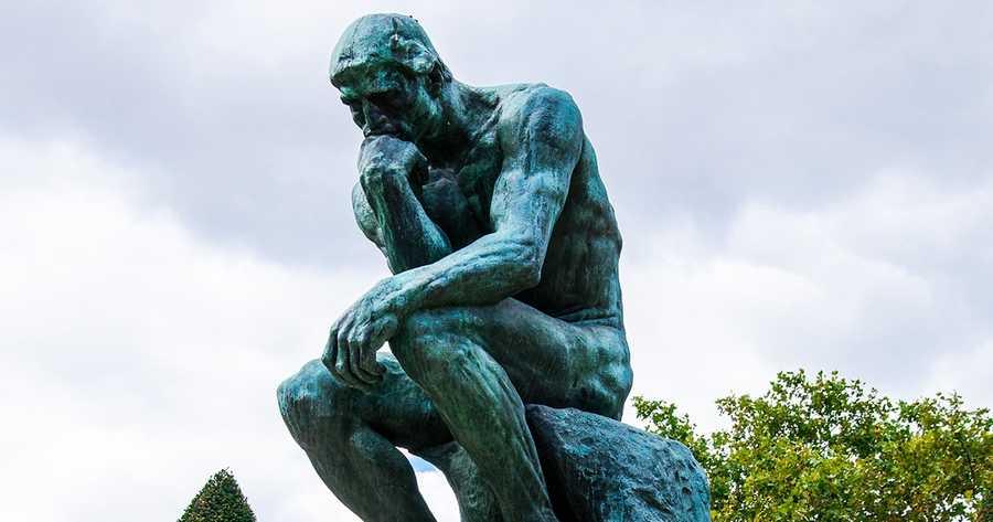 Who created the sculpture The Thinker?