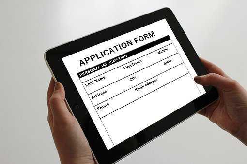 The online job application process