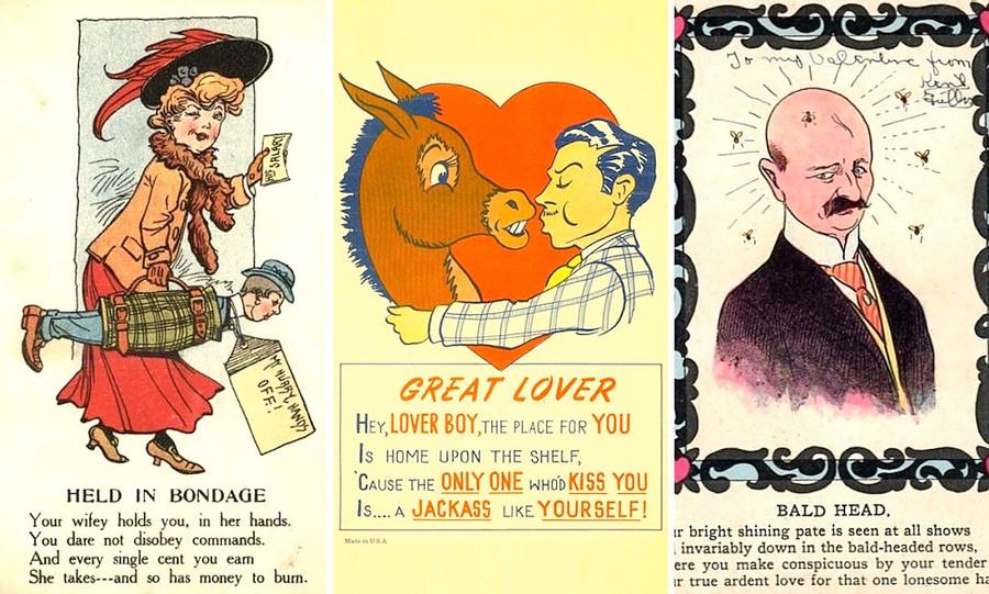 Not All Victorian Valentine's Cards Were Romantic