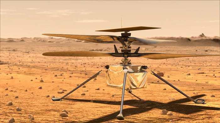 NASA's Mars helicopter Ingenuity makes history