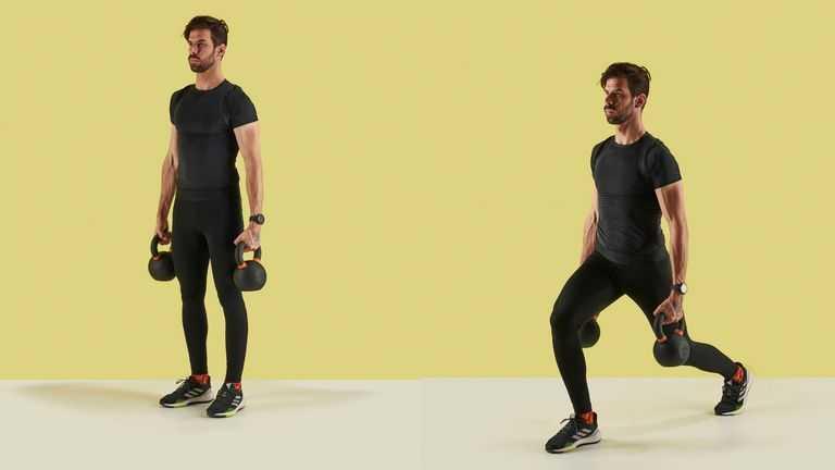 Stationary lunges