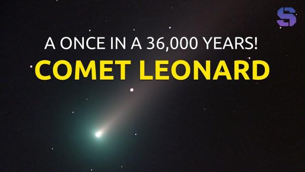Amazing Facts About Comet Leonard #shorts