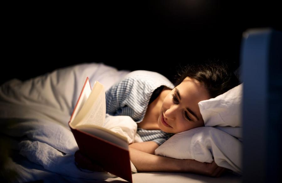 How to have a good night: Read in bed