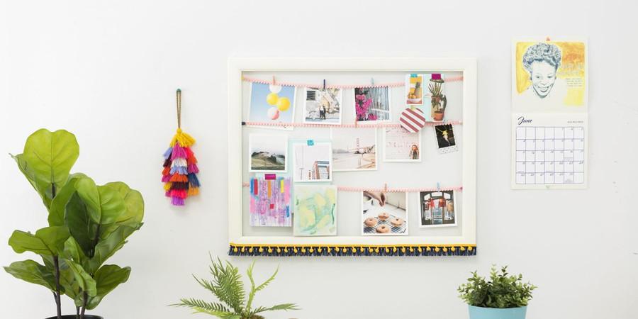 5. Display - Place your vision board where you’ll see it often