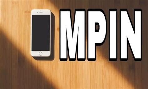 mPIN in UPI:
