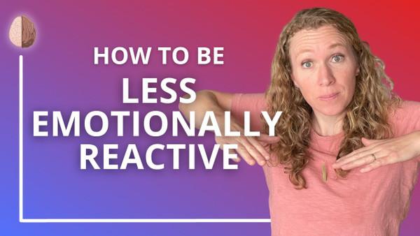 How to Reframe Black and White Thinking and become less emotionally reactive