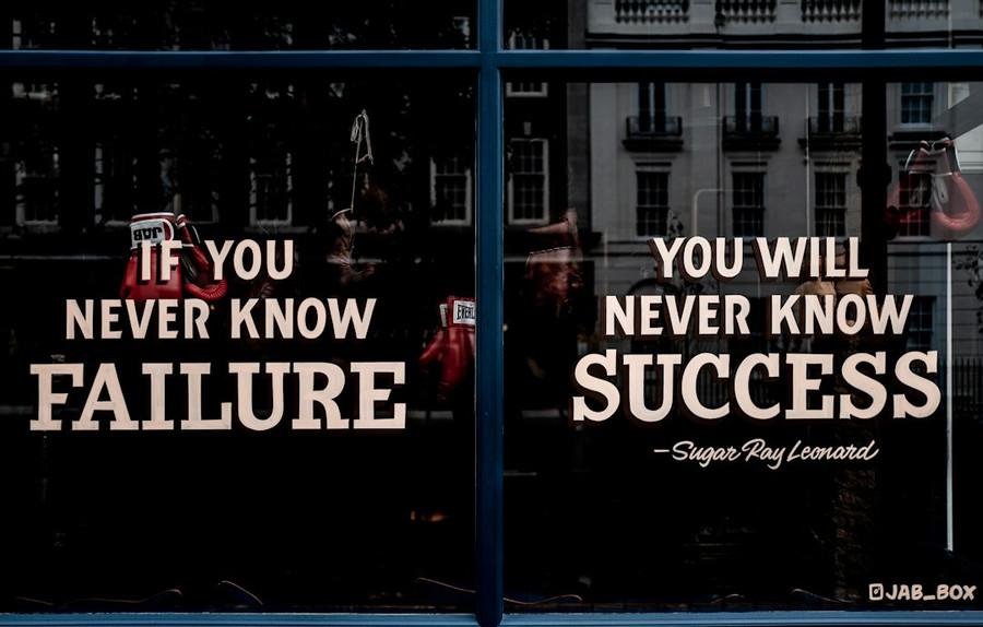 Failure liberates success