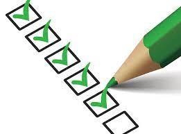 3) Create a checklist